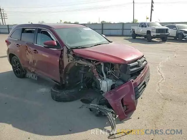 12 Photograph of a damaged car 5TDKZRFH2KS571067 TOYOTA HIGHLANDER 2019