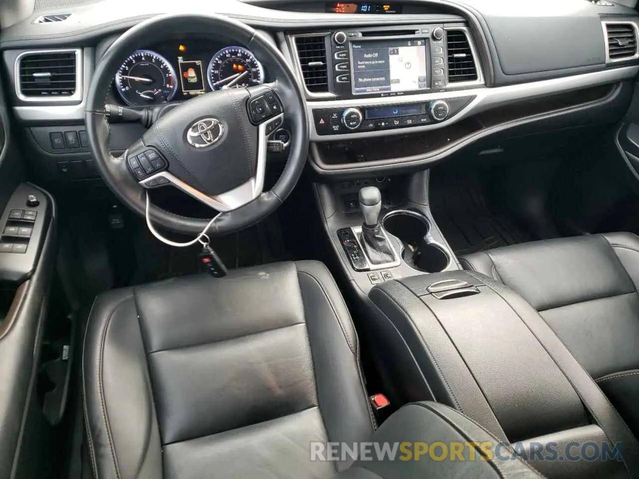 8 Фотография поврежденного автомобиля 5TDKZRFH3KS359049 TOYOTA HIGHLANDER 2019