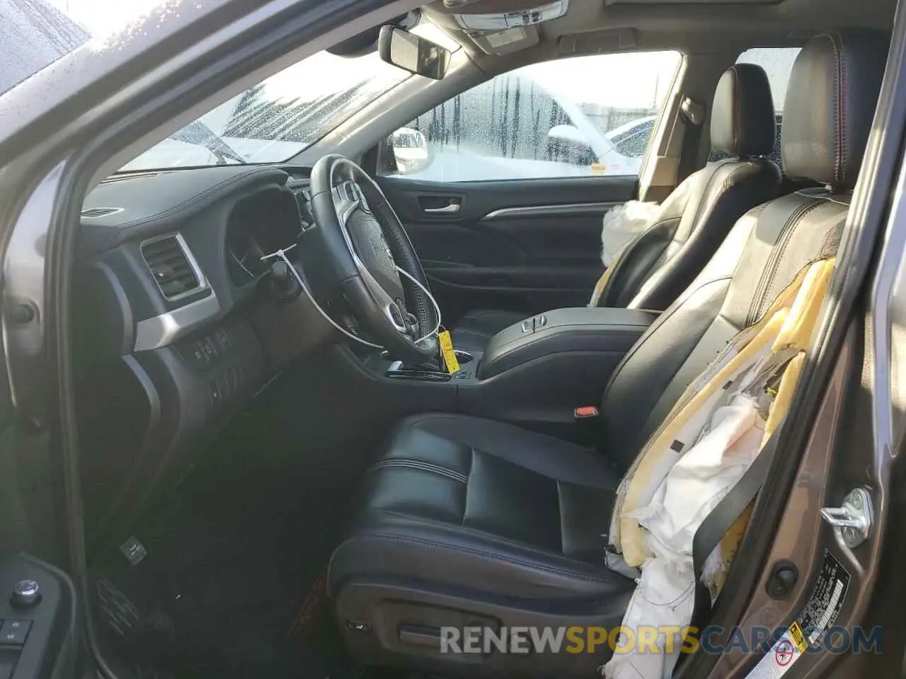 7 Фотография поврежденного автомобиля 5TDKZRFH5KS325310 TOYOTA HIGHLANDER 2019