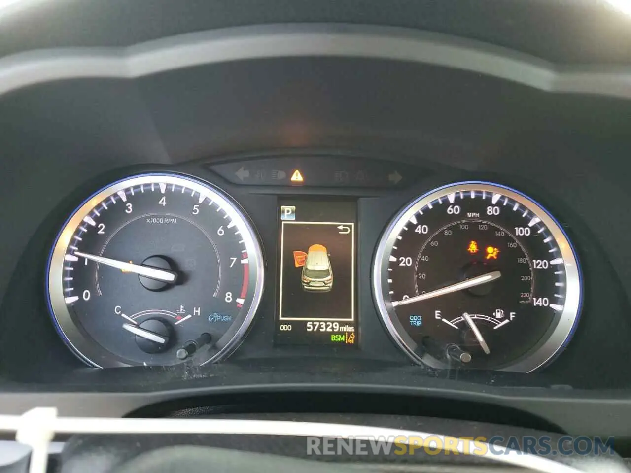 9 Фотография поврежденного автомобиля 5TDKZRFH5KS325310 TOYOTA HIGHLANDER 2019