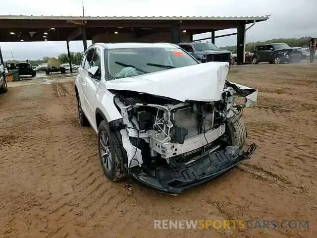 14 Фотография поврежденного автомобиля 5TDKZRFH5KS553176 TOYOTA HIGHLANDER 2019