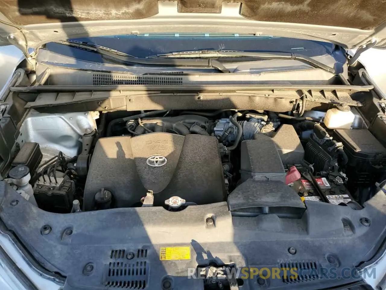 7 Фотография поврежденного автомобиля 5TDKZRFH6KS552893 TOYOTA HIGHLANDER 2019