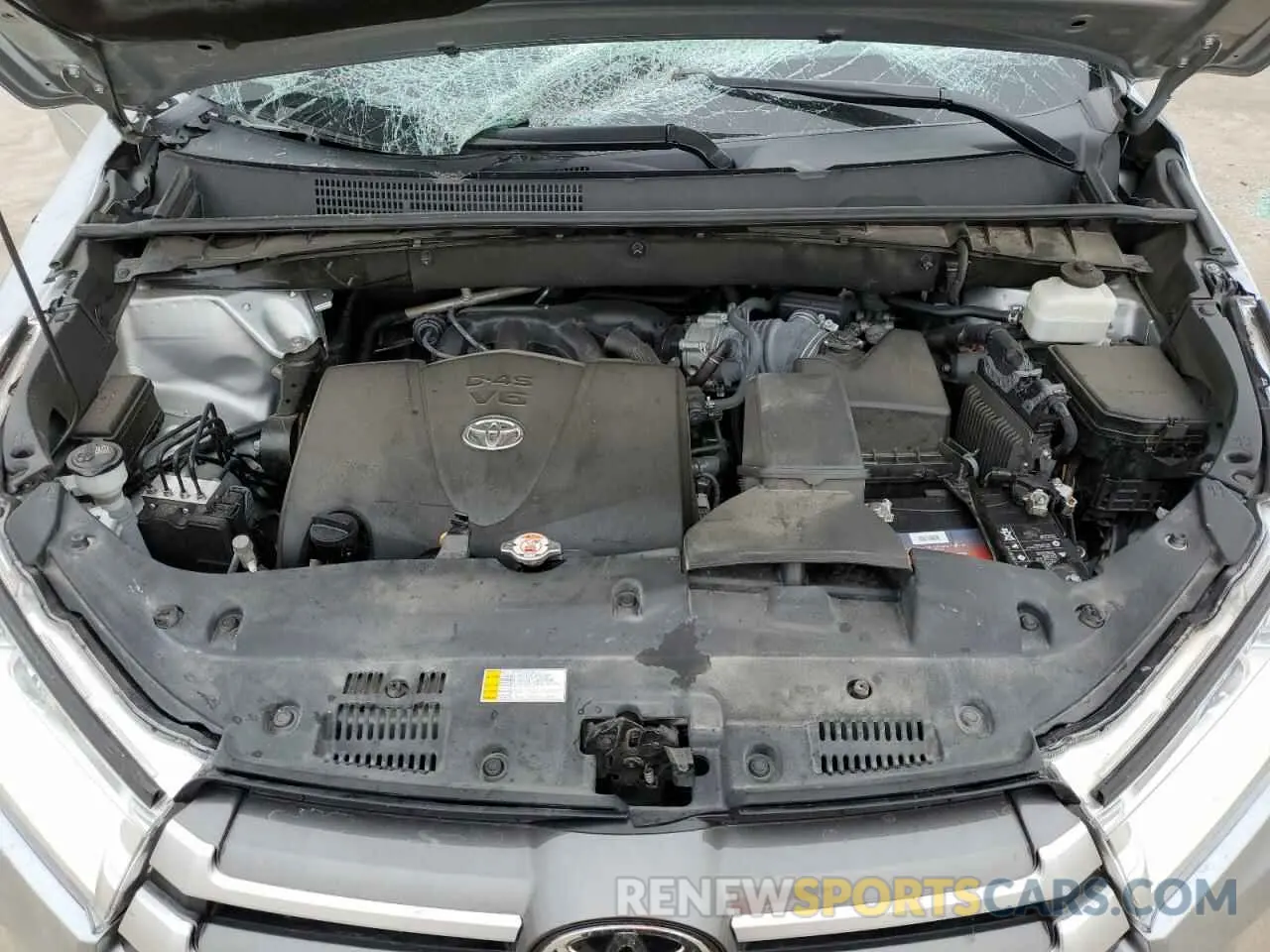 12 Фотография поврежденного автомобиля 5TDKZRFH6KS570102 TOYOTA HIGHLANDER 2019