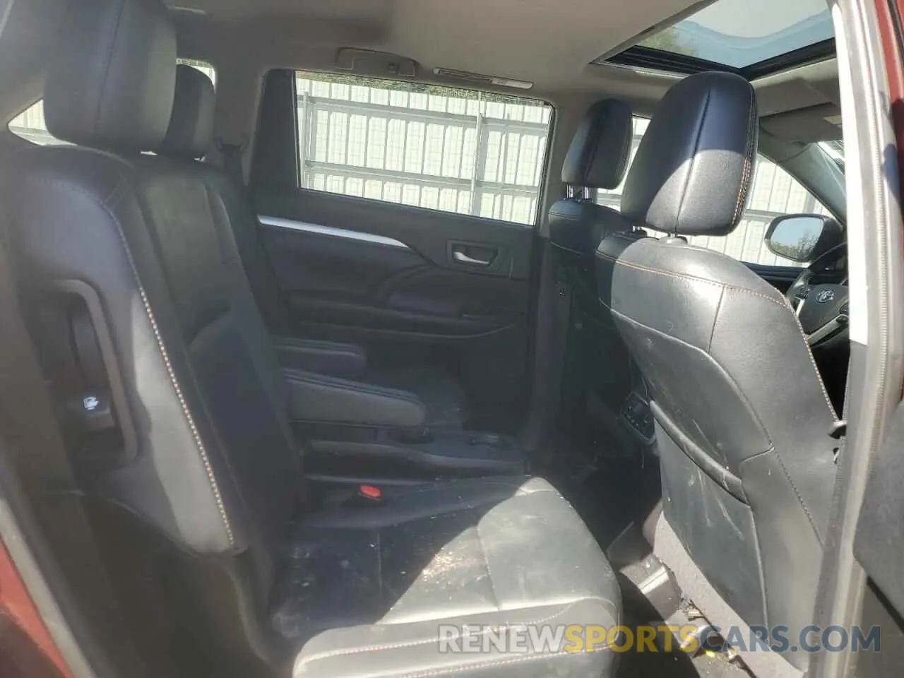 11 Фотография поврежденного автомобиля 5TDKZRFH7KS338348 TOYOTA HIGHLANDER 2019