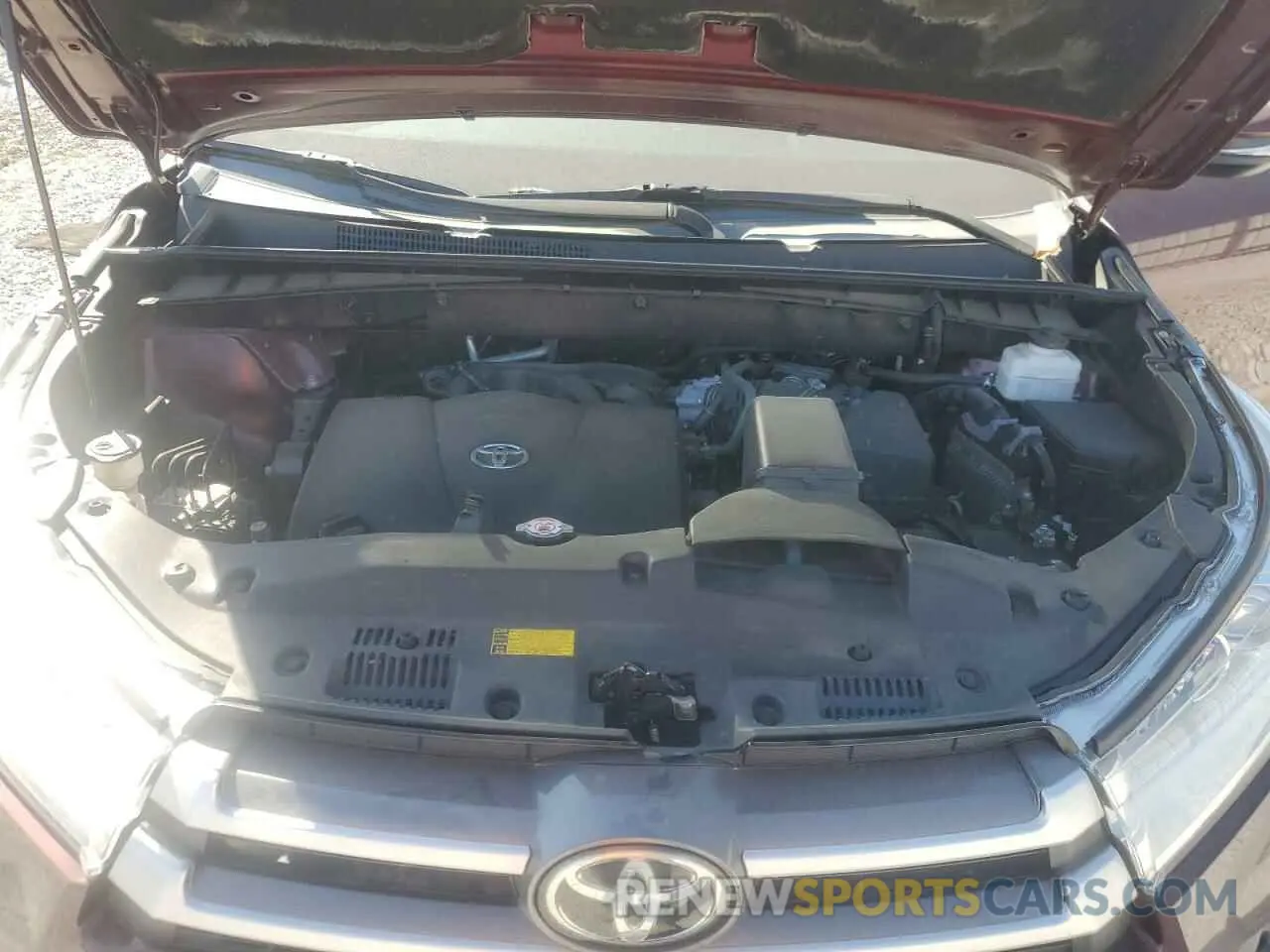 12 Фотография поврежденного автомобиля 5TDKZRFH7KS338348 TOYOTA HIGHLANDER 2019