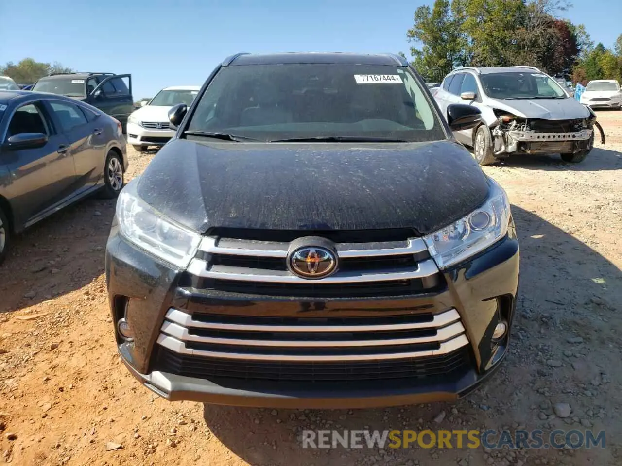 5 Фотография поврежденного автомобиля 5TDKZRFH7KS568830 TOYOTA HIGHLANDER 2019