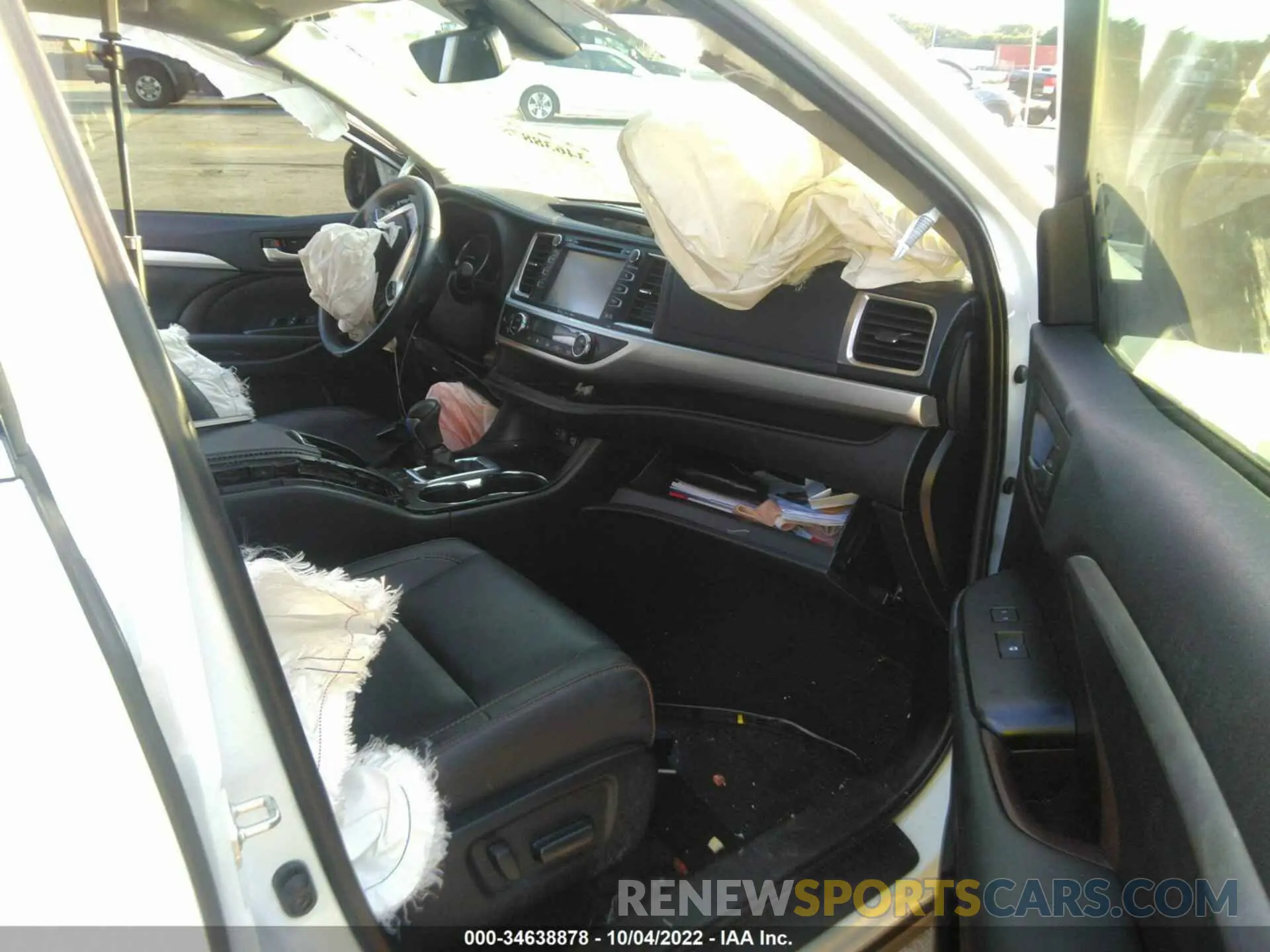 5 Фотография поврежденного автомобиля 5TDKZRFH8KS562728 TOYOTA HIGHLANDER 2019
