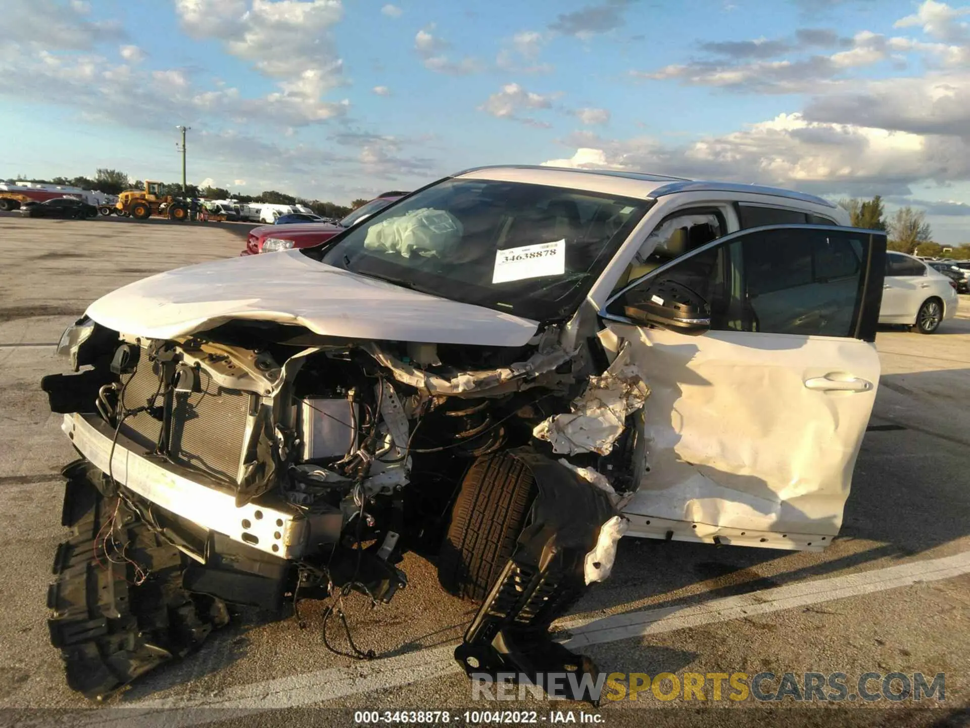6 Фотография поврежденного автомобиля 5TDKZRFH8KS562728 TOYOTA HIGHLANDER 2019