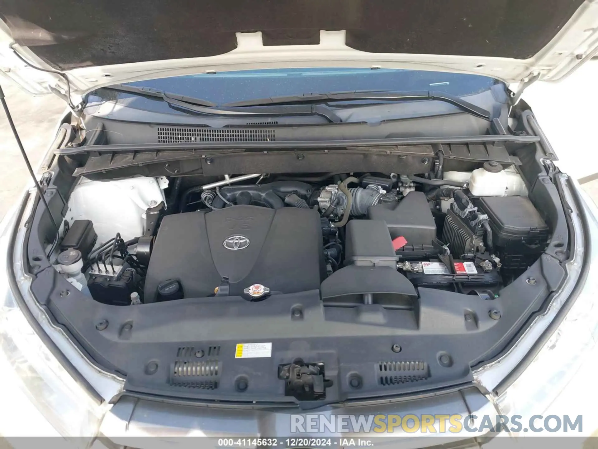 10 Фотография поврежденного автомобиля 5TDKZRFH9KS572927 TOYOTA HIGHLANDER 2019