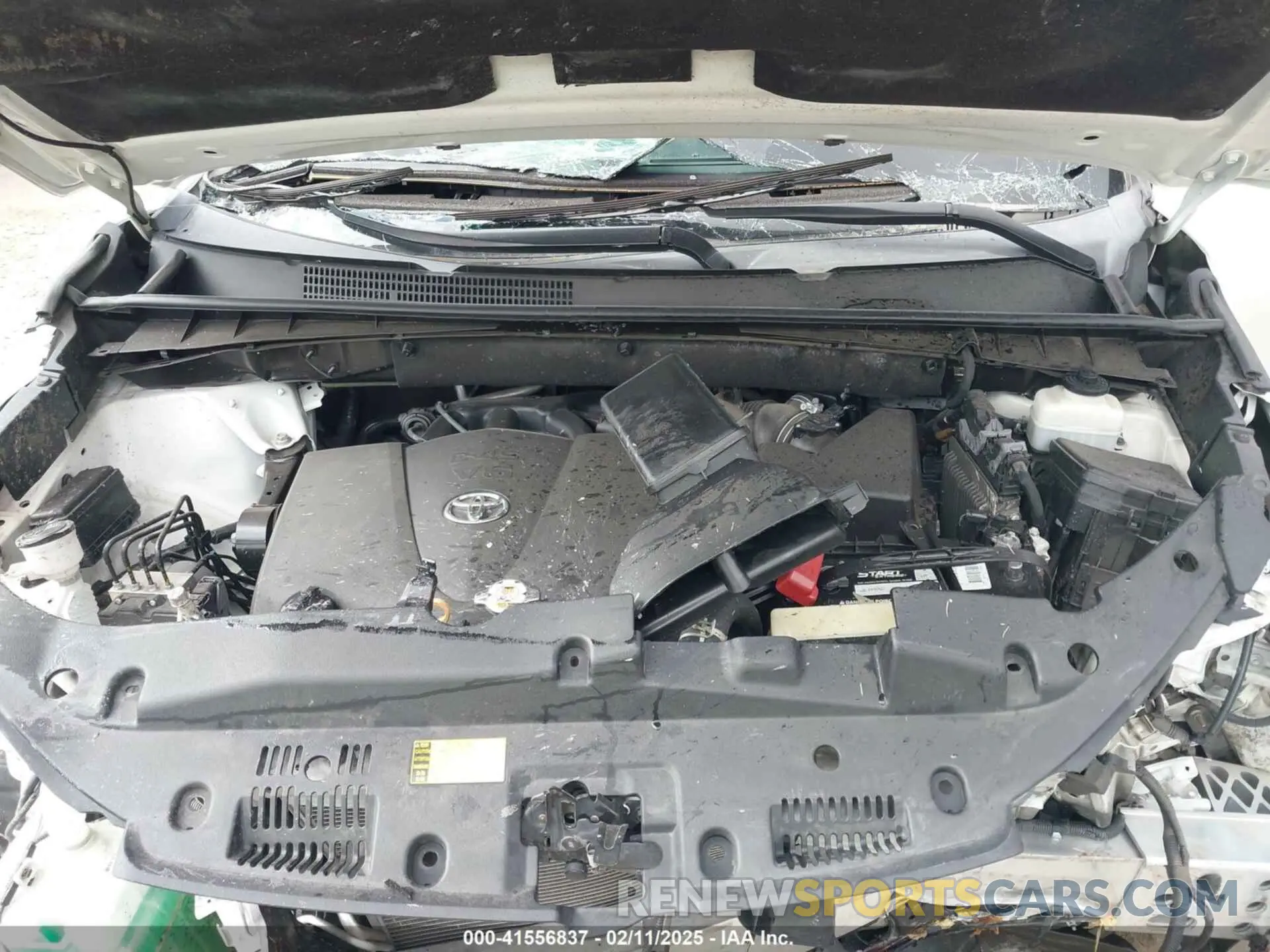 10 Photograph of a damaged car 5TDKZRFHXKS308146 TOYOTA HIGHLANDER 2019