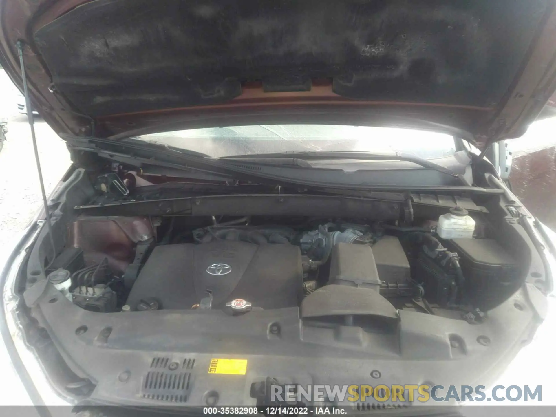 10 Фотография поврежденного автомобиля 5TDKZRFHXKS336190 TOYOTA HIGHLANDER 2019