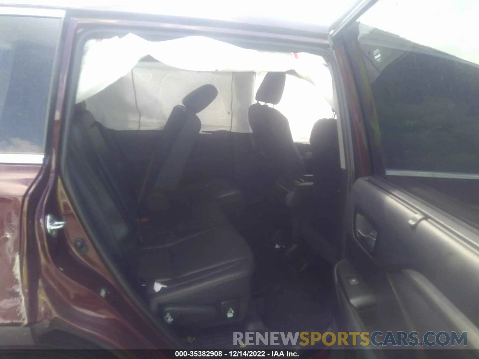 8 Фотография поврежденного автомобиля 5TDKZRFHXKS336190 TOYOTA HIGHLANDER 2019