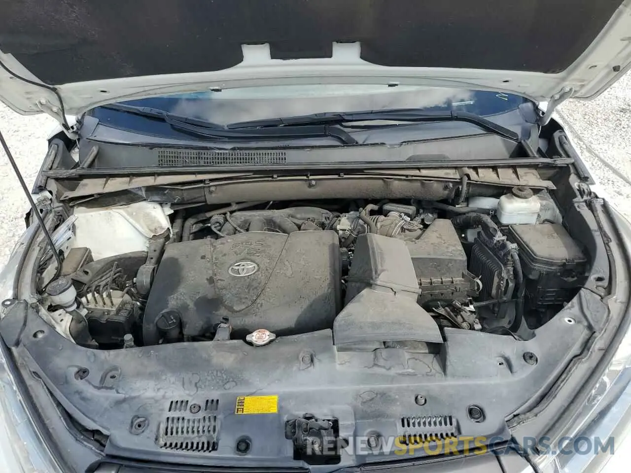 12 Фотография поврежденного автомобиля 5TDYZRFH2KS298318 TOYOTA HIGHLANDER 2019