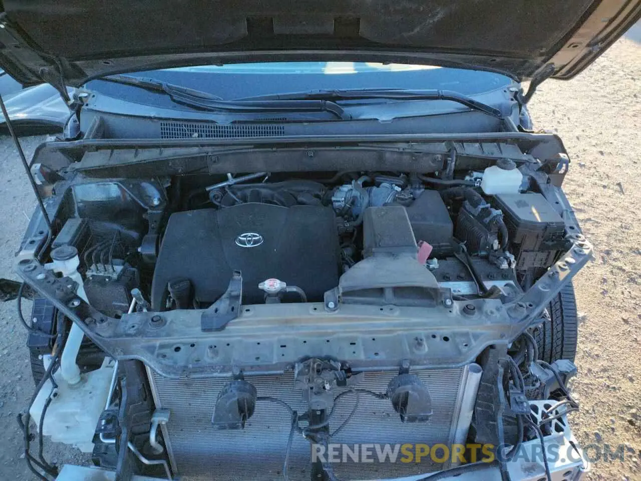 7 Photograph of a damaged car 5TDYZRFH2KS320009 TOYOTA HIGHLANDER 2019