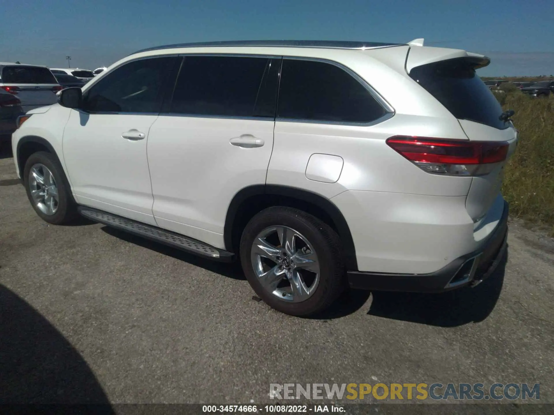 3 Фотография поврежденного автомобиля 5TDYZRFH2KS326084 TOYOTA HIGHLANDER 2019