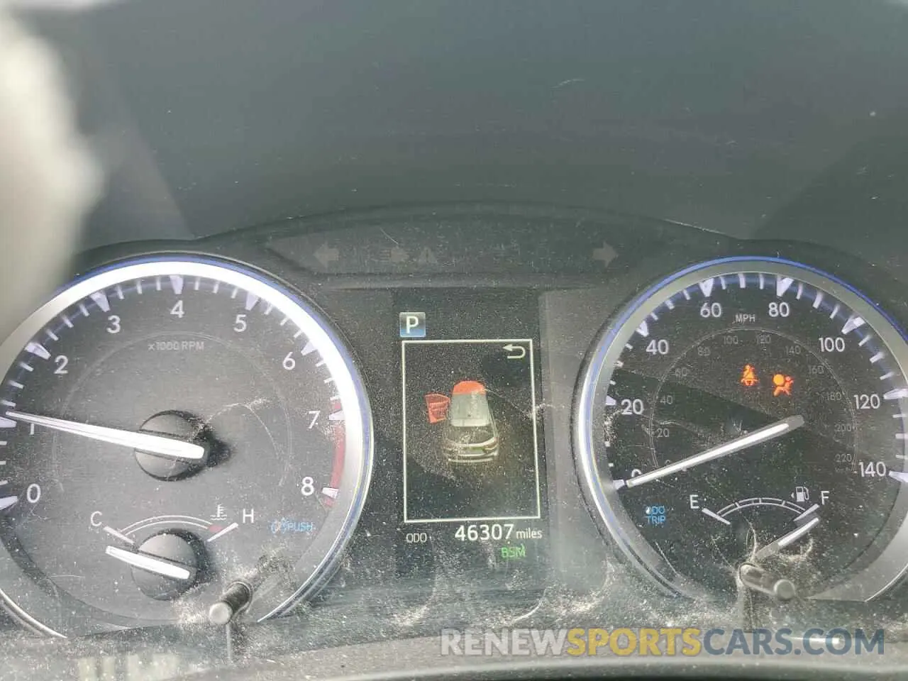 9 Фотография поврежденного автомобиля 5TDYZRFH2KS337926 TOYOTA HIGHLANDER 2019