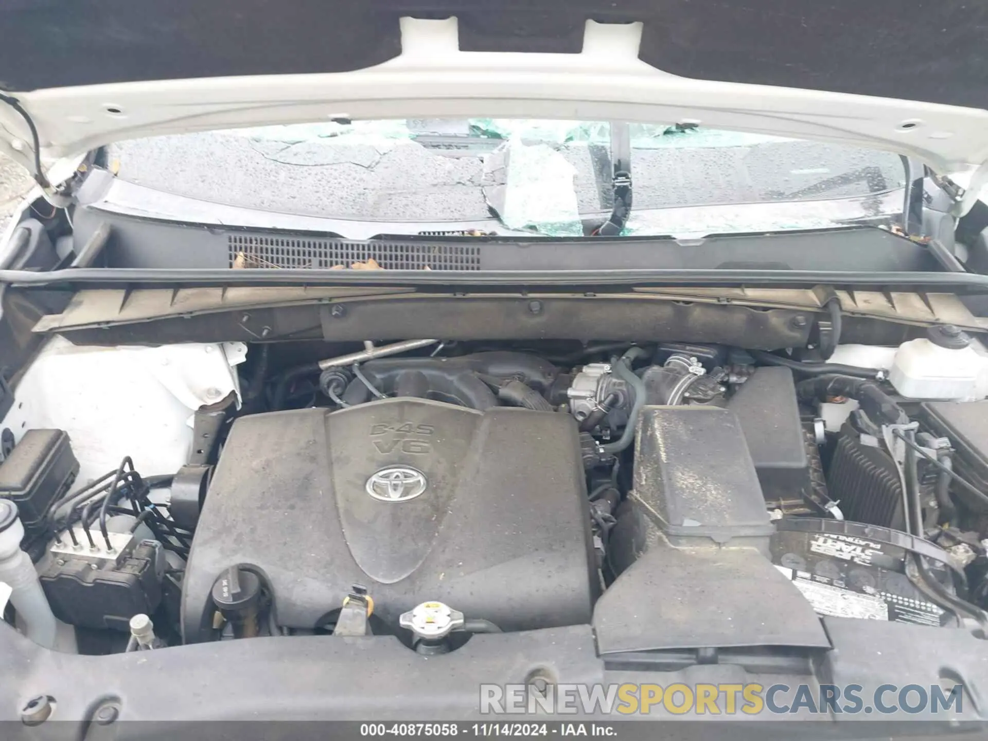 10 Photograph of a damaged car 5TDYZRFH3KS311495 TOYOTA HIGHLANDER 2019