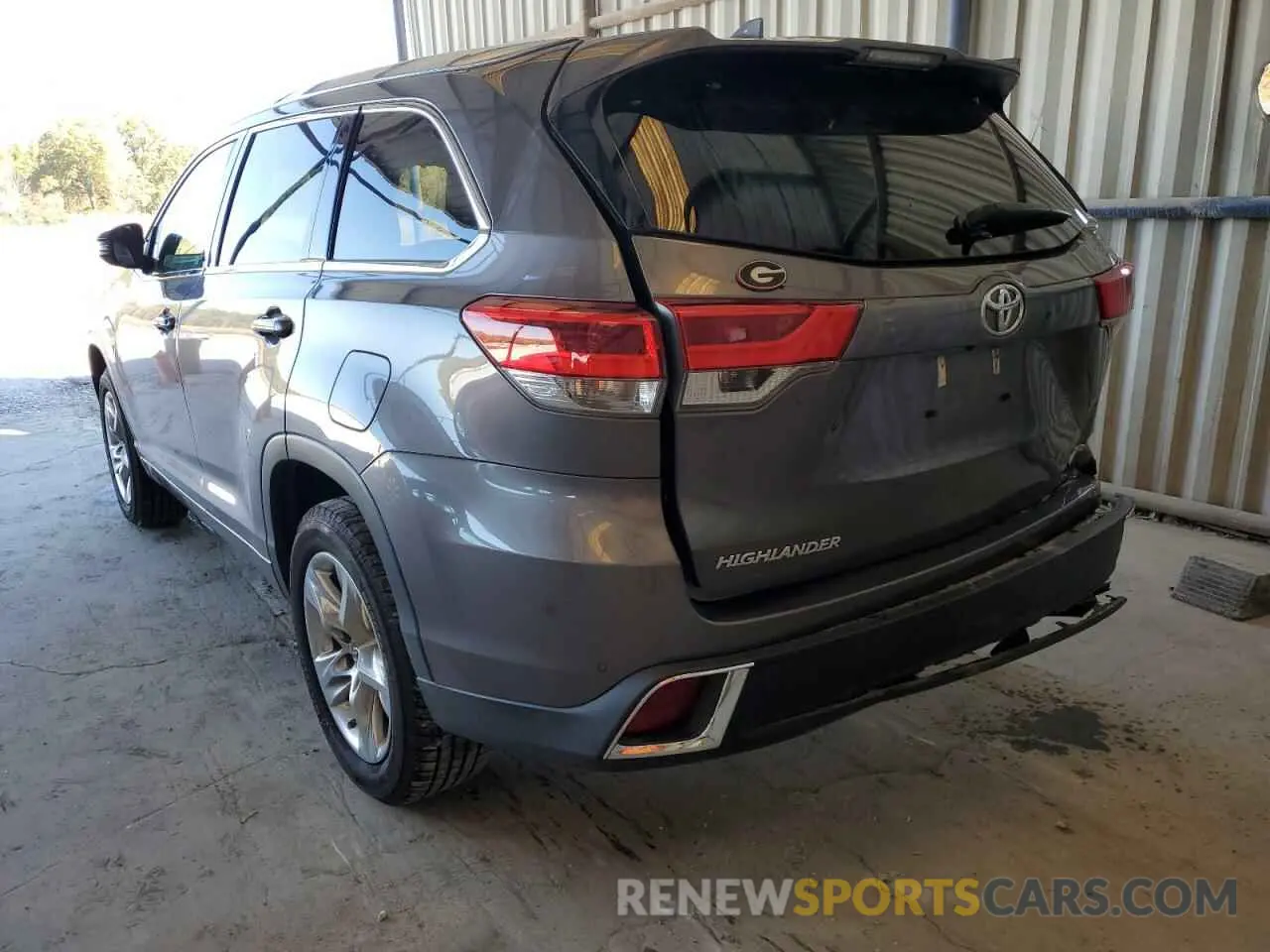 3 Фотография поврежденного автомобиля 5TDYZRFH3KS336753 TOYOTA HIGHLANDER 2019
