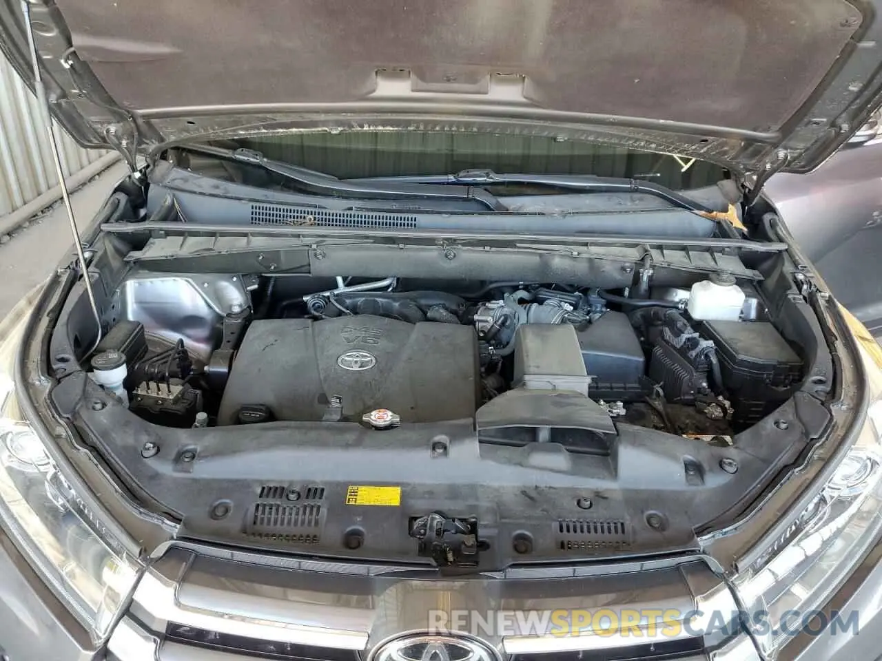 7 Фотография поврежденного автомобиля 5TDYZRFH3KS336753 TOYOTA HIGHLANDER 2019