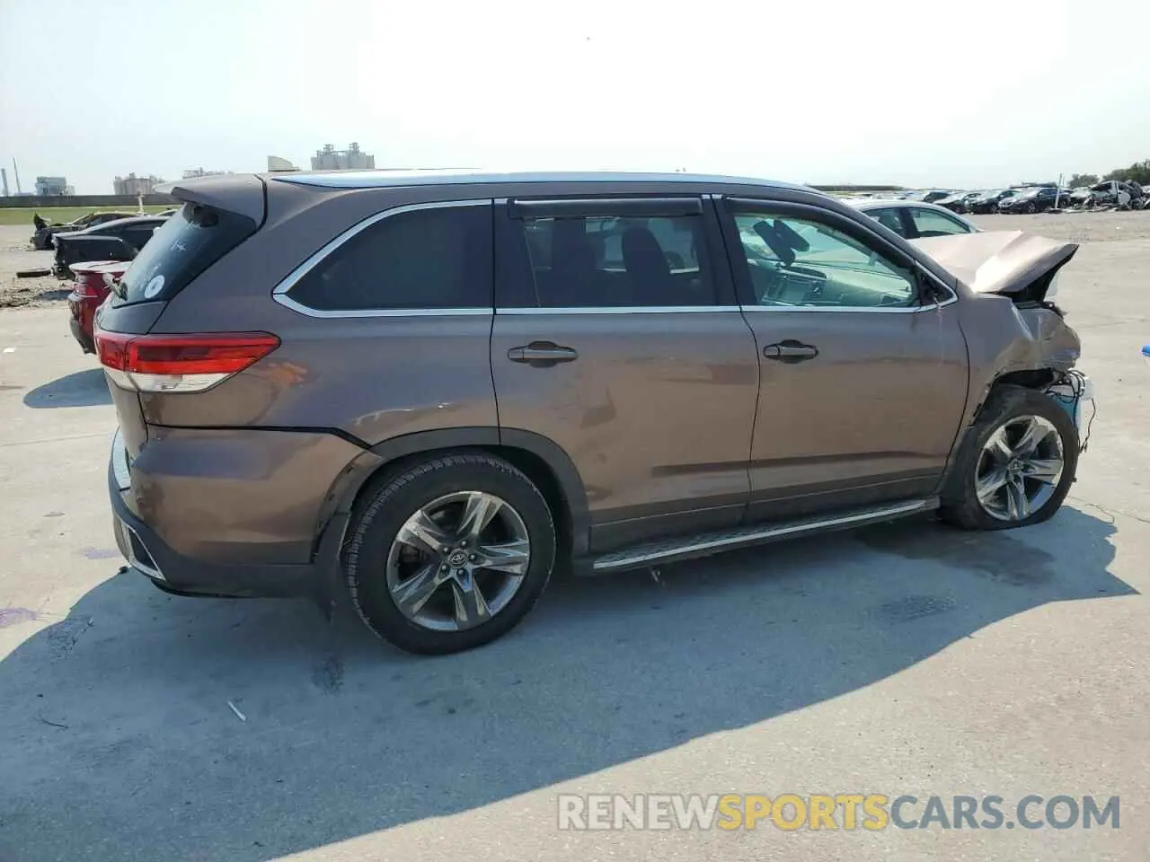 3 Фотография поврежденного автомобиля 5TDYZRFH7KS327358 TOYOTA HIGHLANDER 2019
