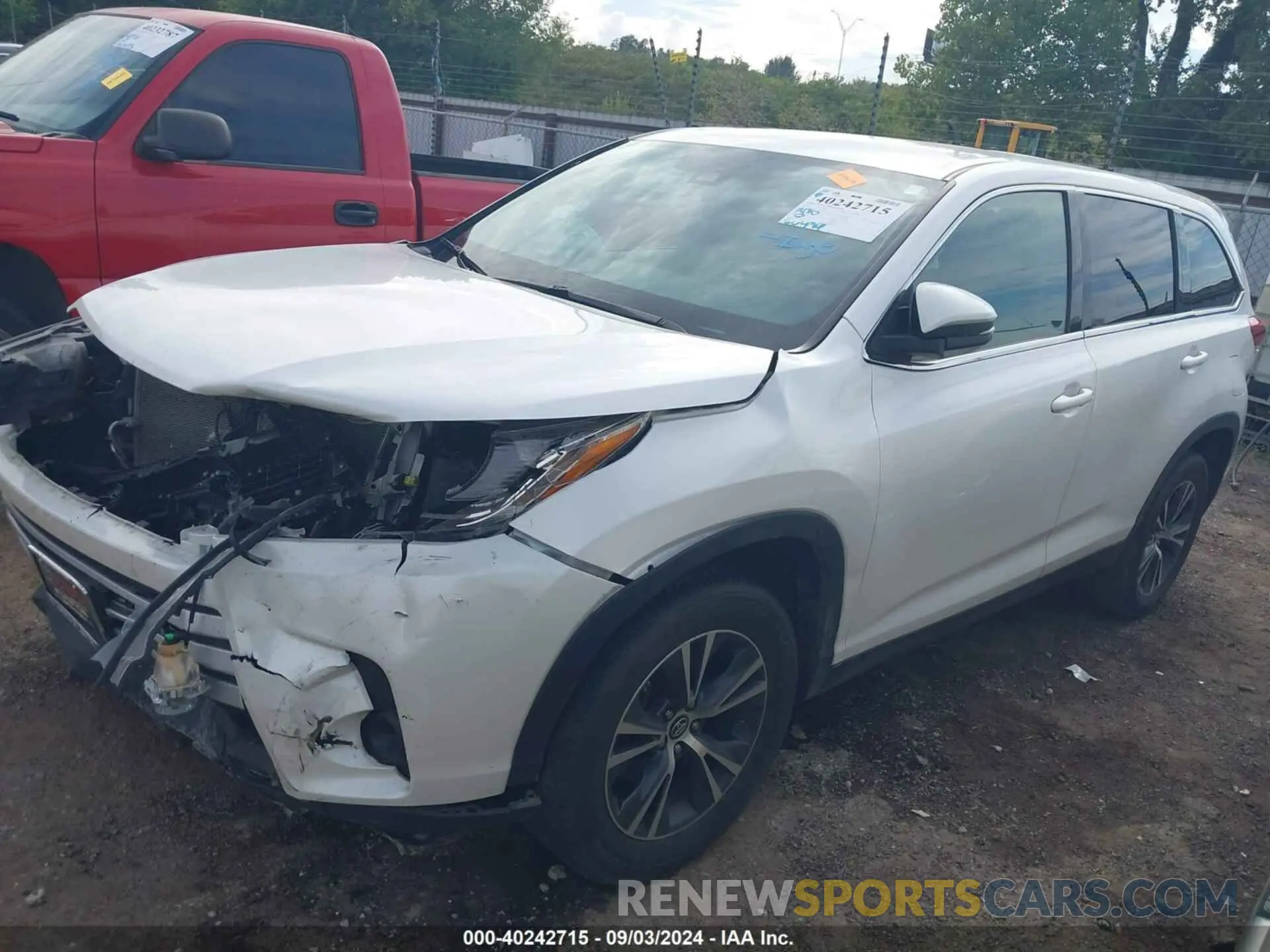 14 Фотография поврежденного автомобиля 5TDZARFH1KS051738 TOYOTA HIGHLANDER 2019