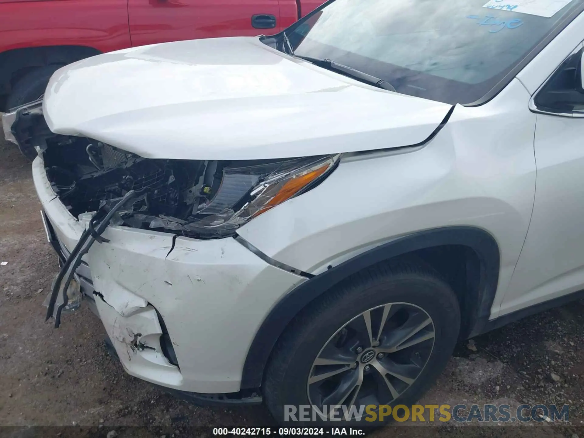 6 Фотография поврежденного автомобиля 5TDZARFH1KS051738 TOYOTA HIGHLANDER 2019