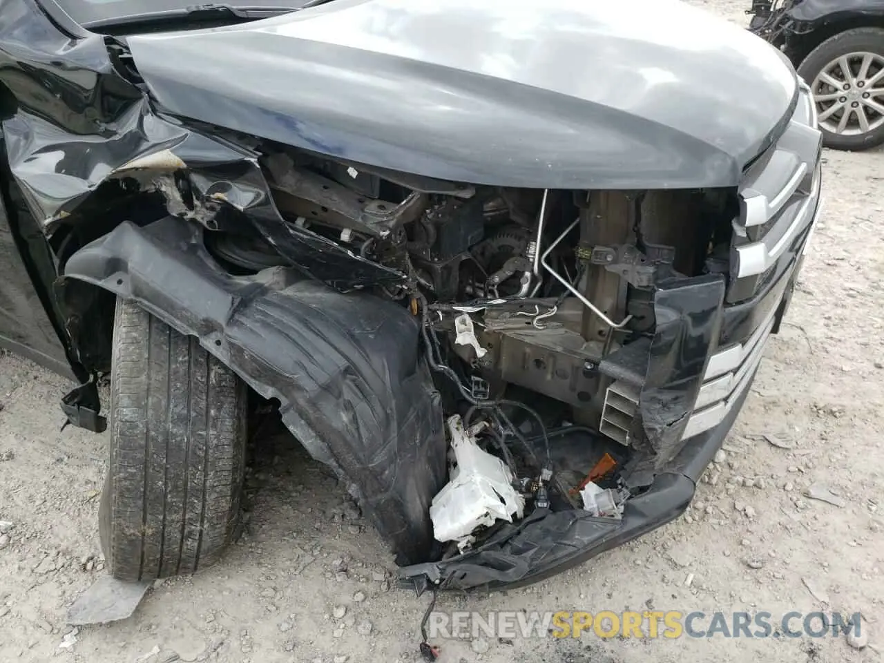 9 Фотография поврежденного автомобиля 5TDZARFH3KS043558 TOYOTA HIGHLANDER 2019