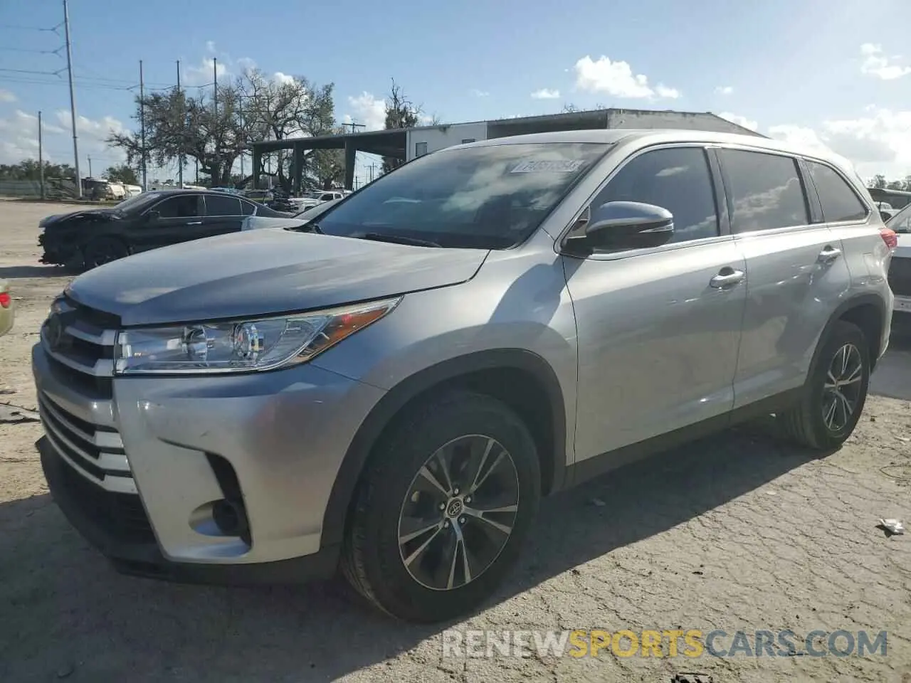 1 Фотография поврежденного автомобиля 5TDZARFH7KS044258 TOYOTA HIGHLANDER 2019