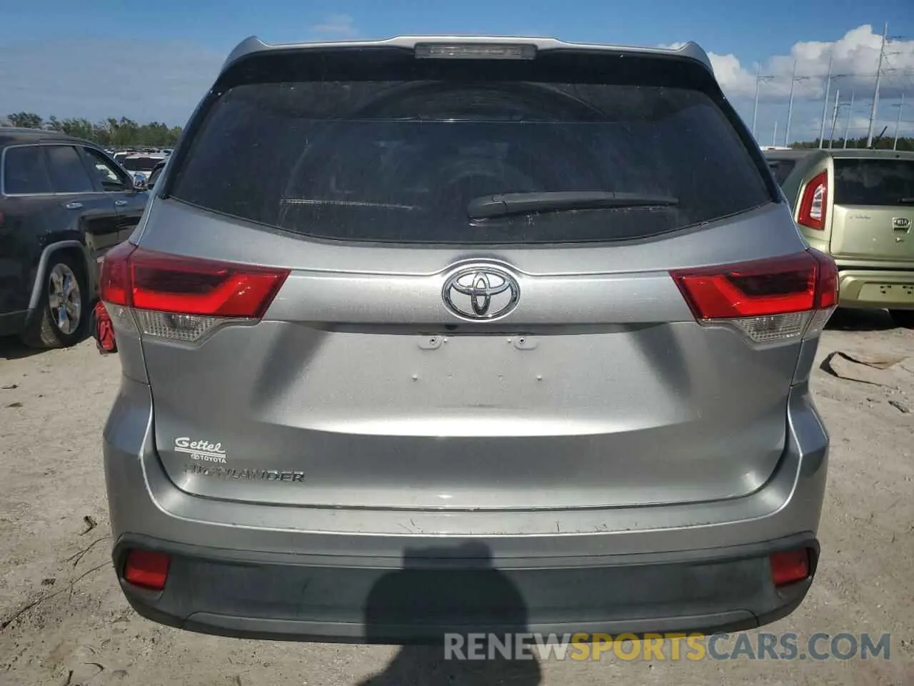 6 Фотография поврежденного автомобиля 5TDZARFH7KS044258 TOYOTA HIGHLANDER 2019