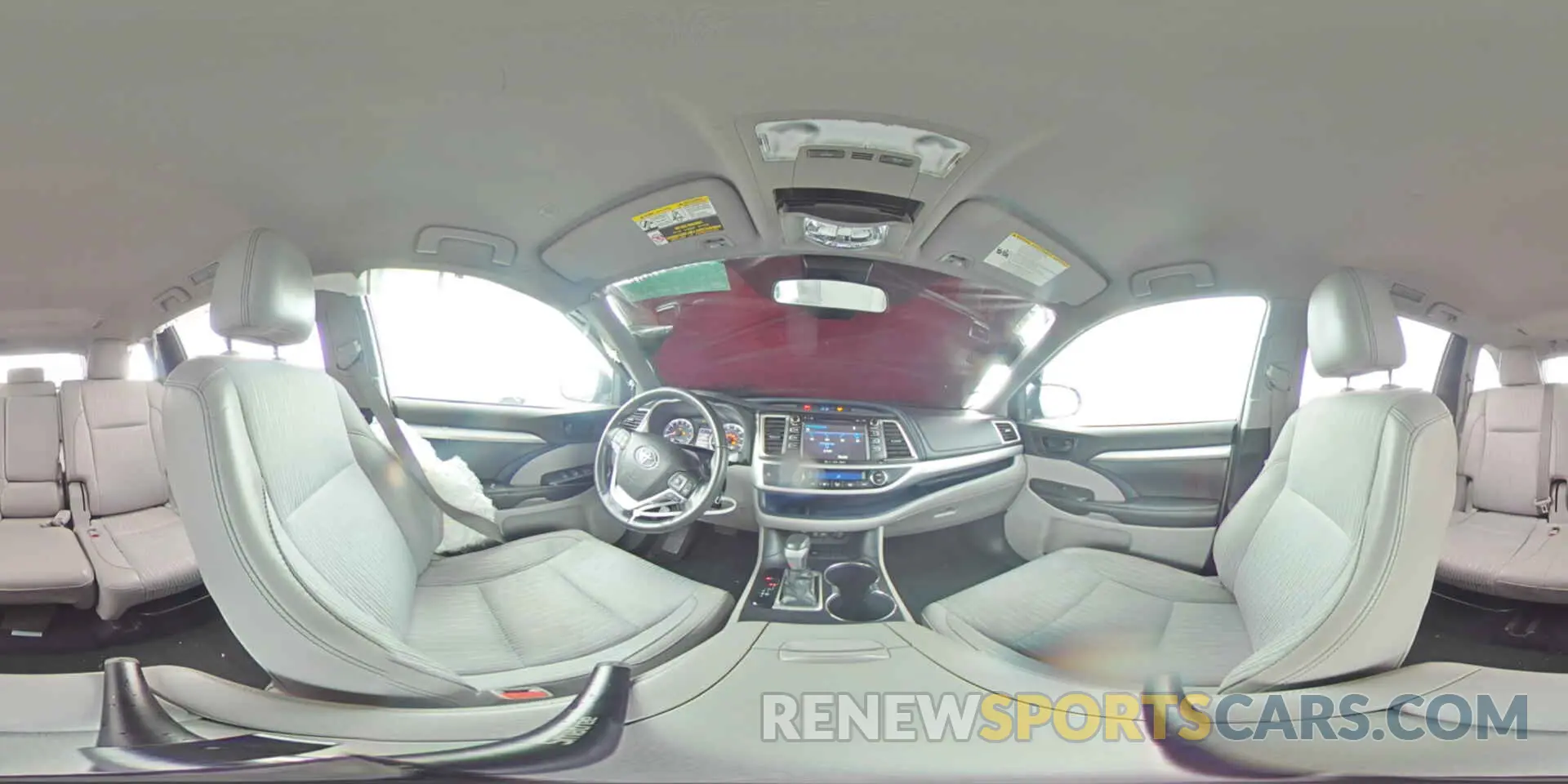 16 Фотография поврежденного автомобиля 5TDZZRFH0KS361419 TOYOTA HIGHLANDER 2019