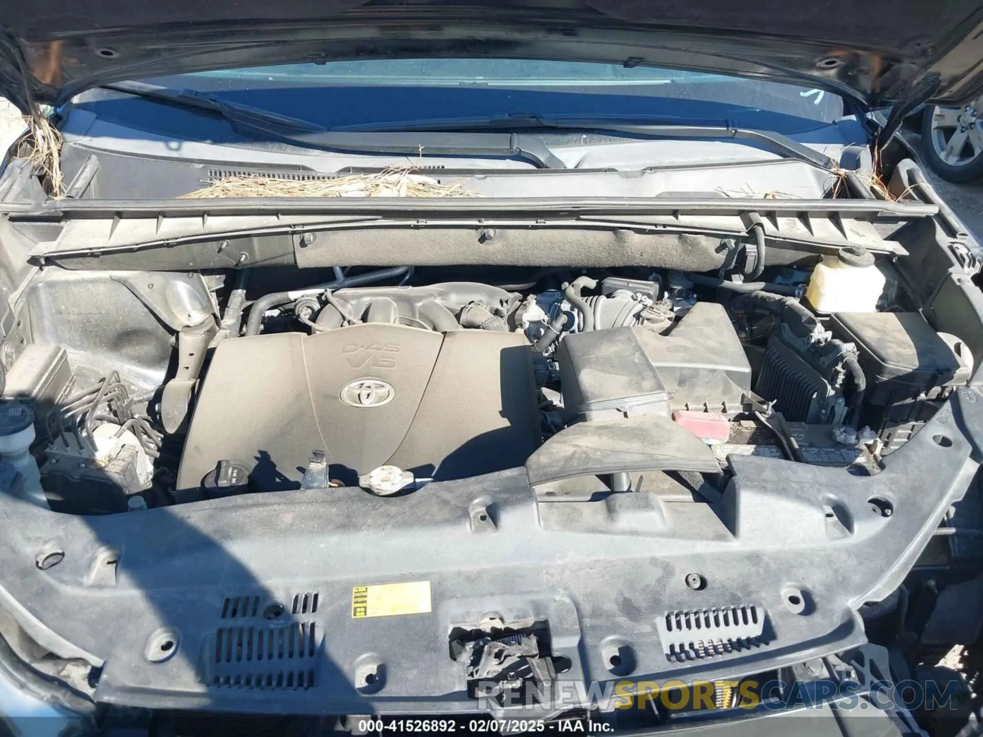 10 Фотография поврежденного автомобиля 5TDZZRFH3KS295920 TOYOTA HIGHLANDER 2019