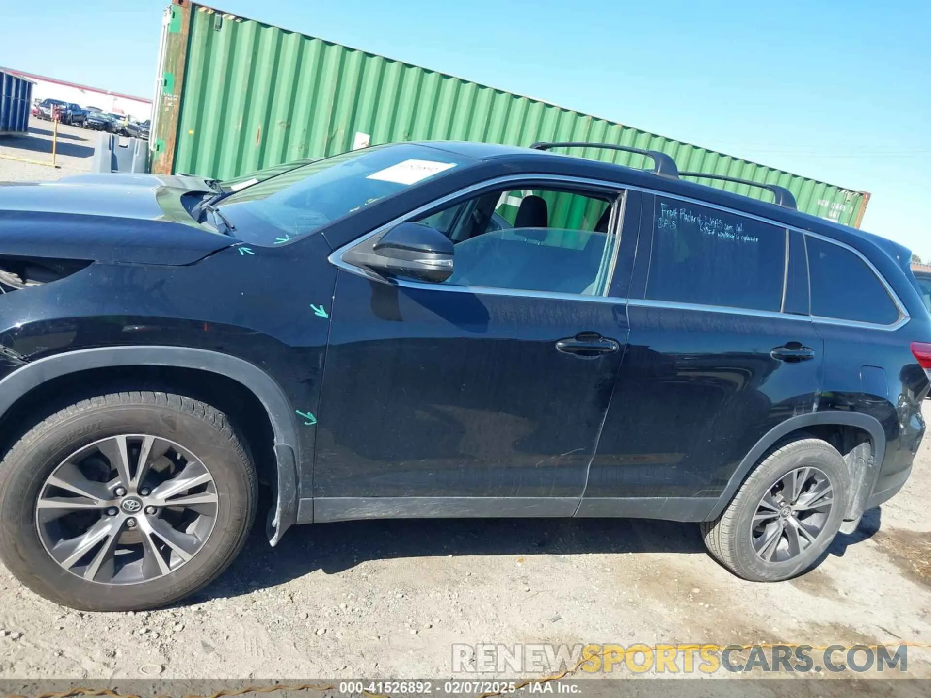 15 Фотография поврежденного автомобиля 5TDZZRFH3KS295920 TOYOTA HIGHLANDER 2019