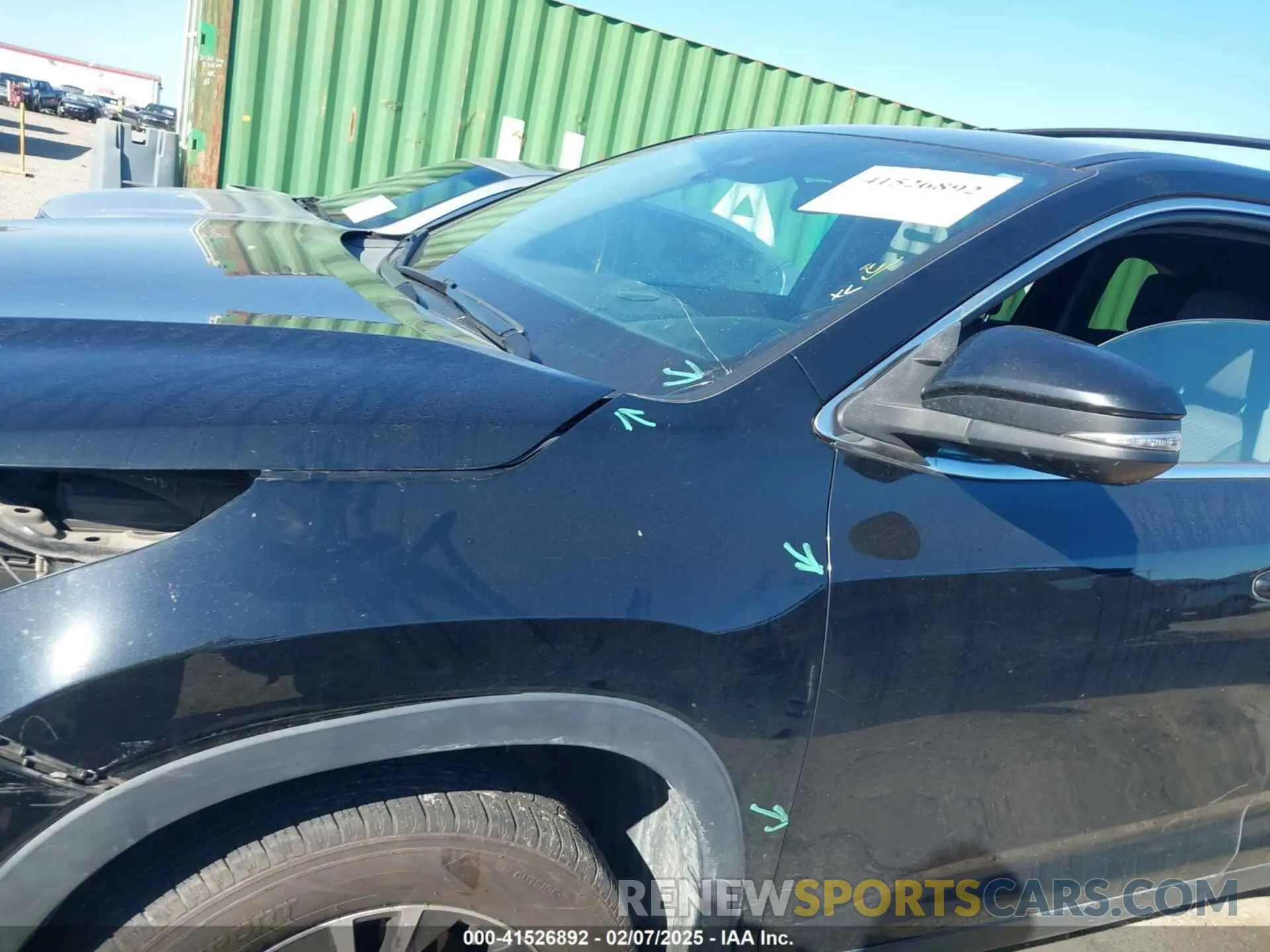 20 Фотография поврежденного автомобиля 5TDZZRFH3KS295920 TOYOTA HIGHLANDER 2019