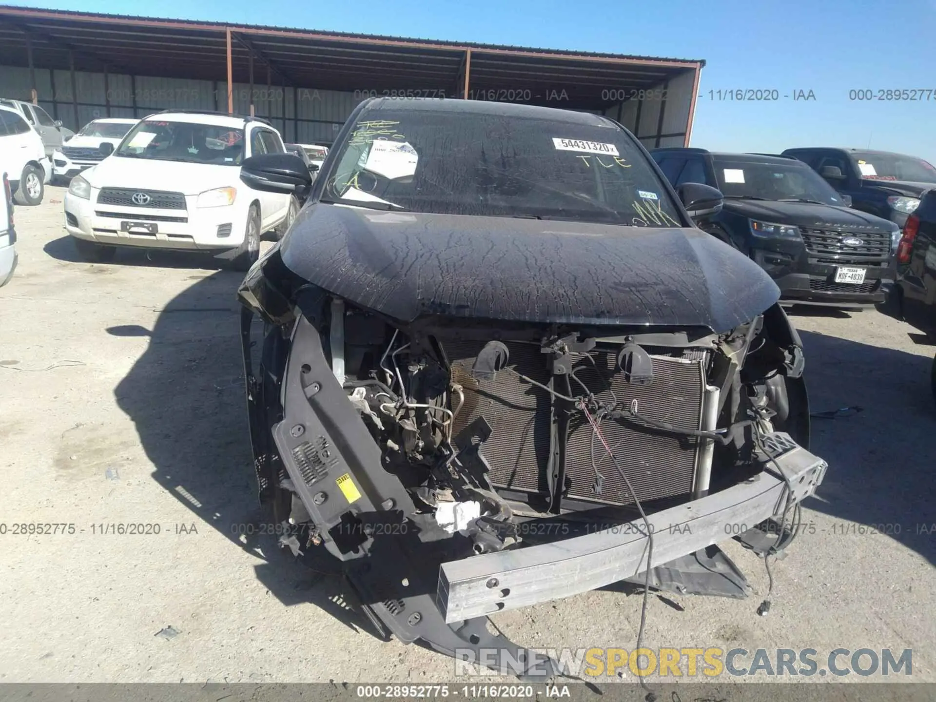 6 Фотография поврежденного автомобиля 5TDZZRFH3KS297358 TOYOTA HIGHLANDER 2019