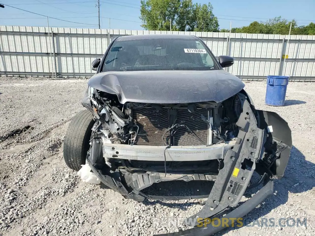 5 Фотография поврежденного автомобиля 5TDZZRFH3KS308035 TOYOTA HIGHLANDER 2019