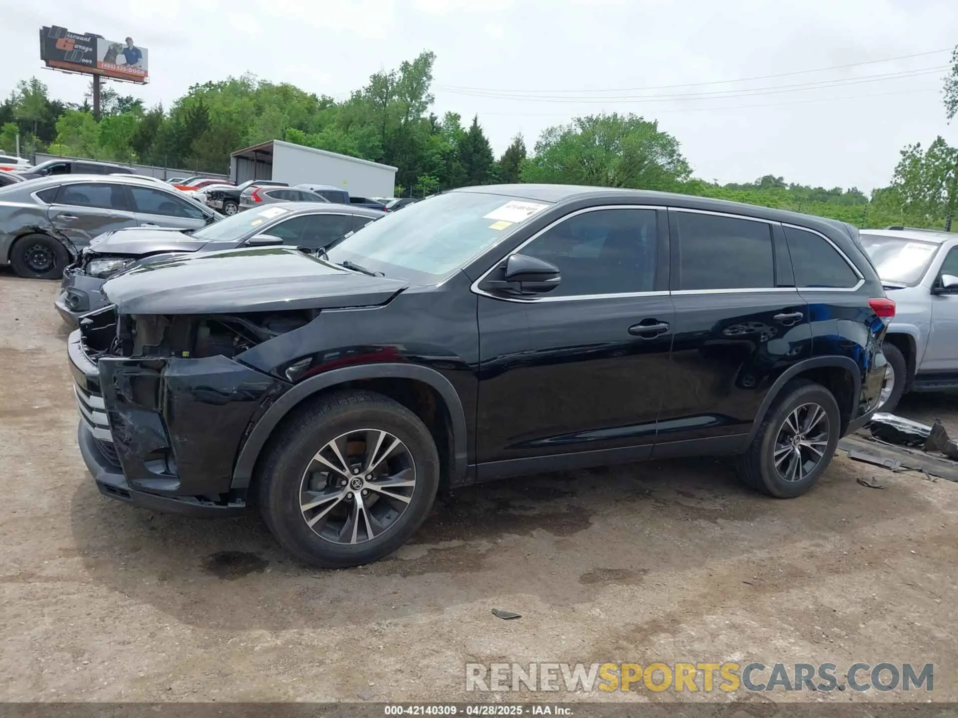 15 Фотография поврежденного автомобиля 5TDZZRFH3KS313011 TOYOTA HIGHLANDER 2019