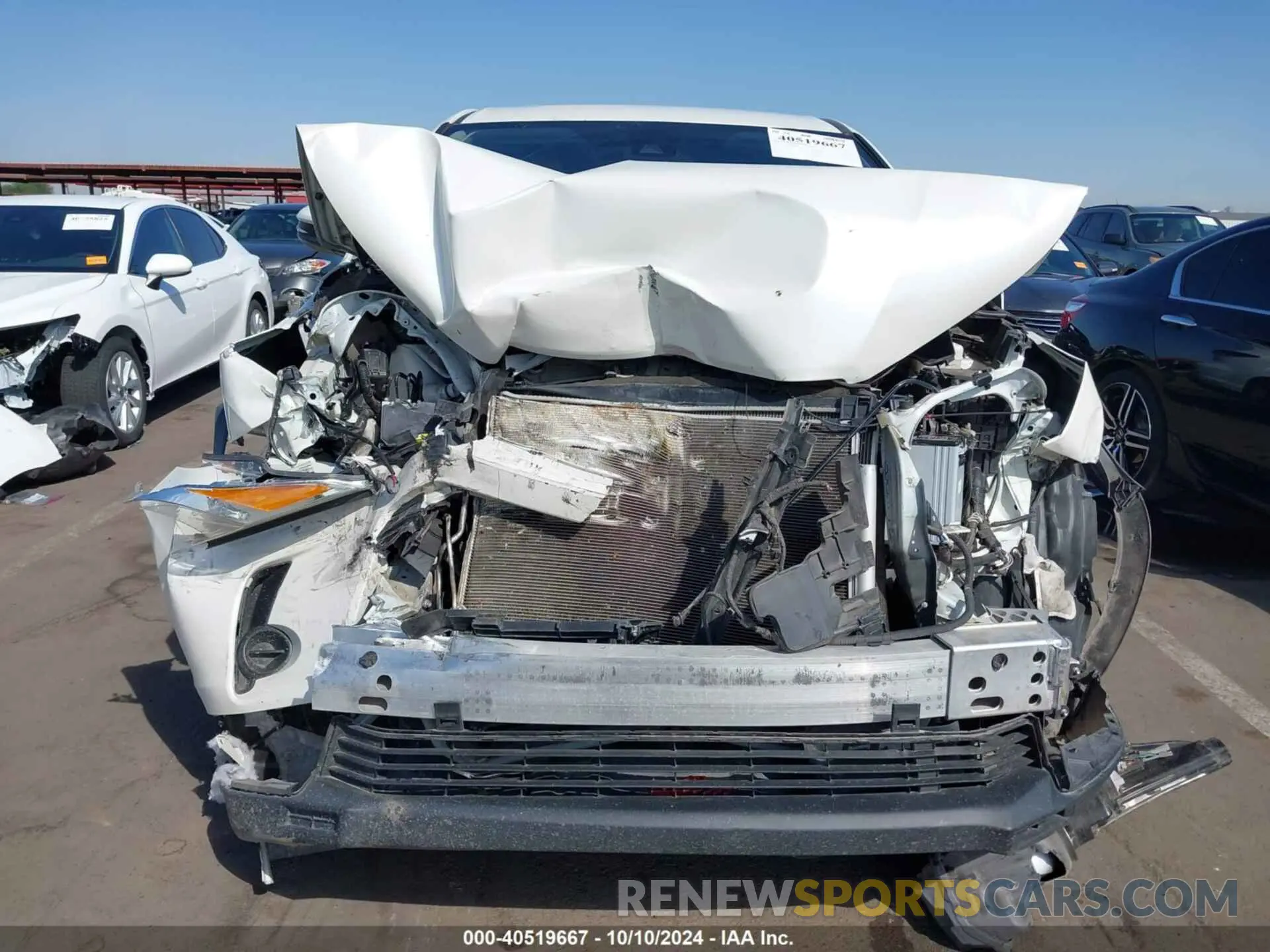 6 Фотография поврежденного автомобиля 5TDZZRFH4KS366848 TOYOTA HIGHLANDER 2019