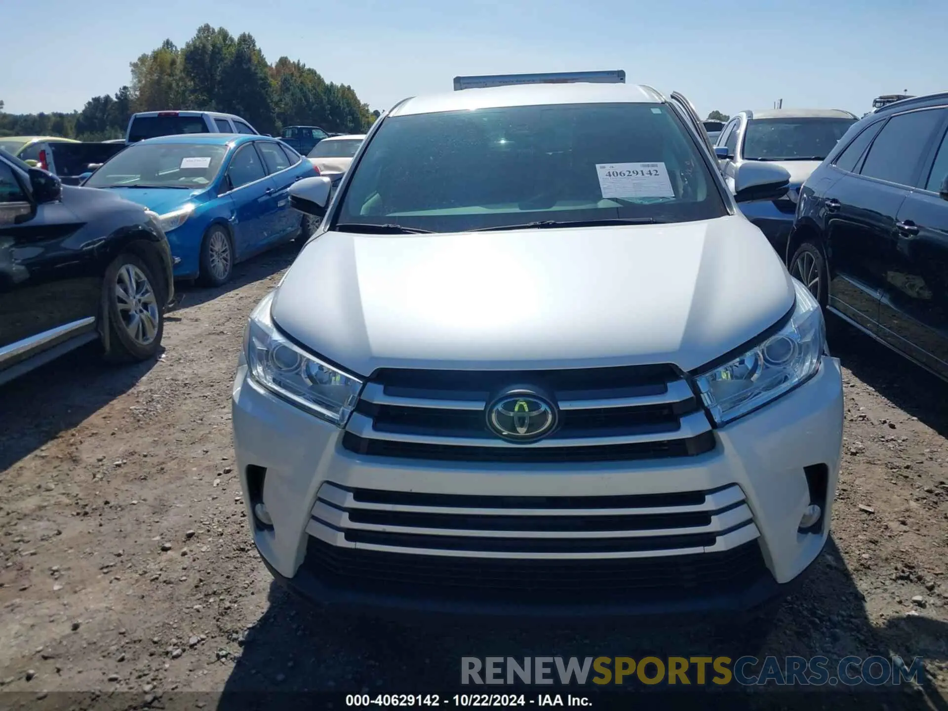 12 Фотография поврежденного автомобиля 5TDZZRFH5KS316122 TOYOTA HIGHLANDER 2019