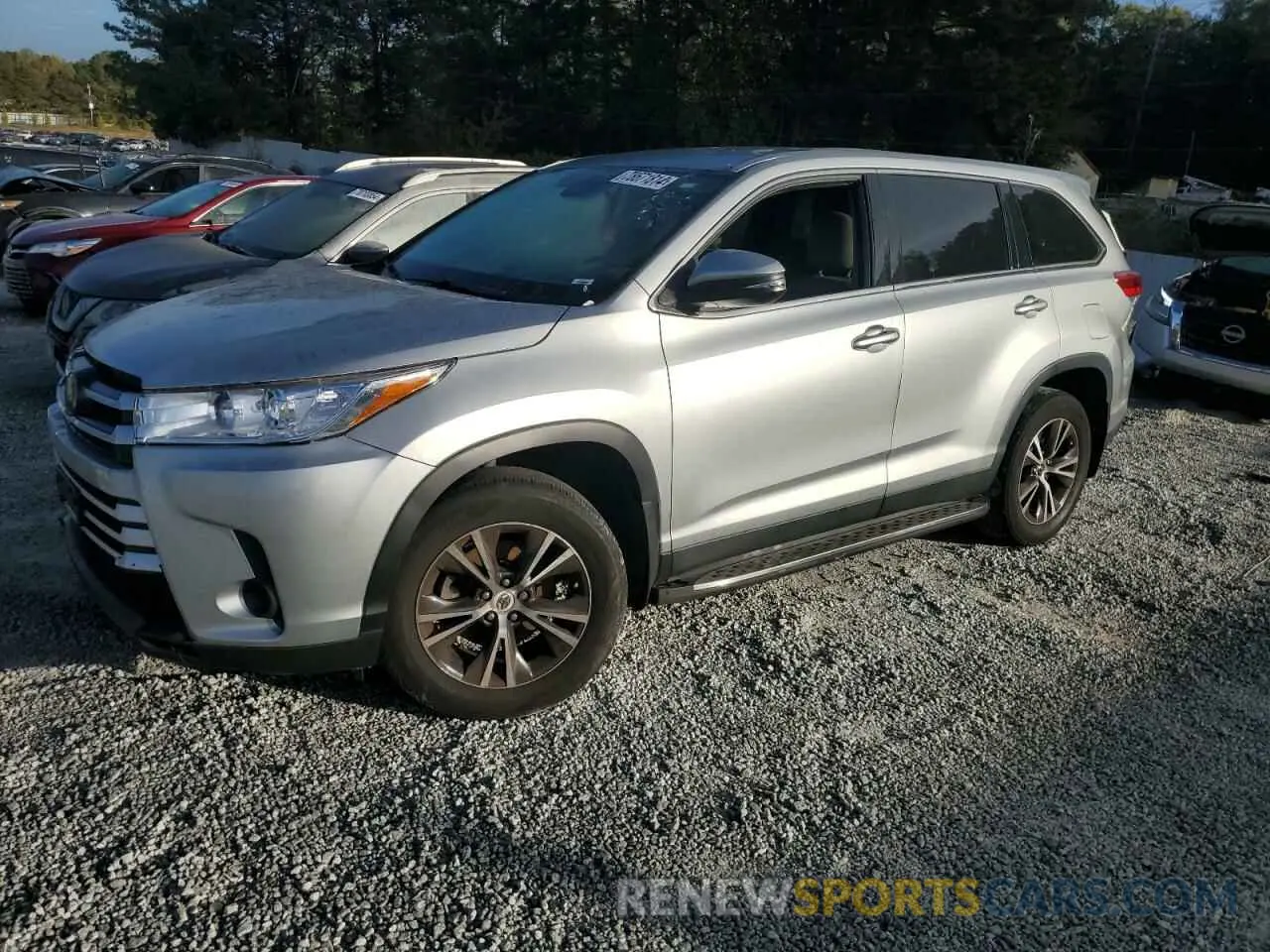 1 Фотография поврежденного автомобиля 5TDZZRFH6KS294907 TOYOTA HIGHLANDER 2019