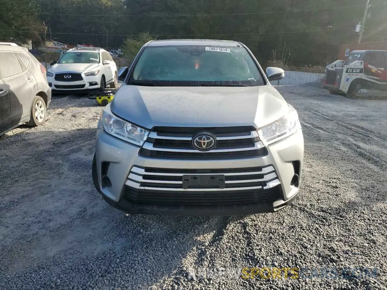 5 Фотография поврежденного автомобиля 5TDZZRFH6KS294907 TOYOTA HIGHLANDER 2019