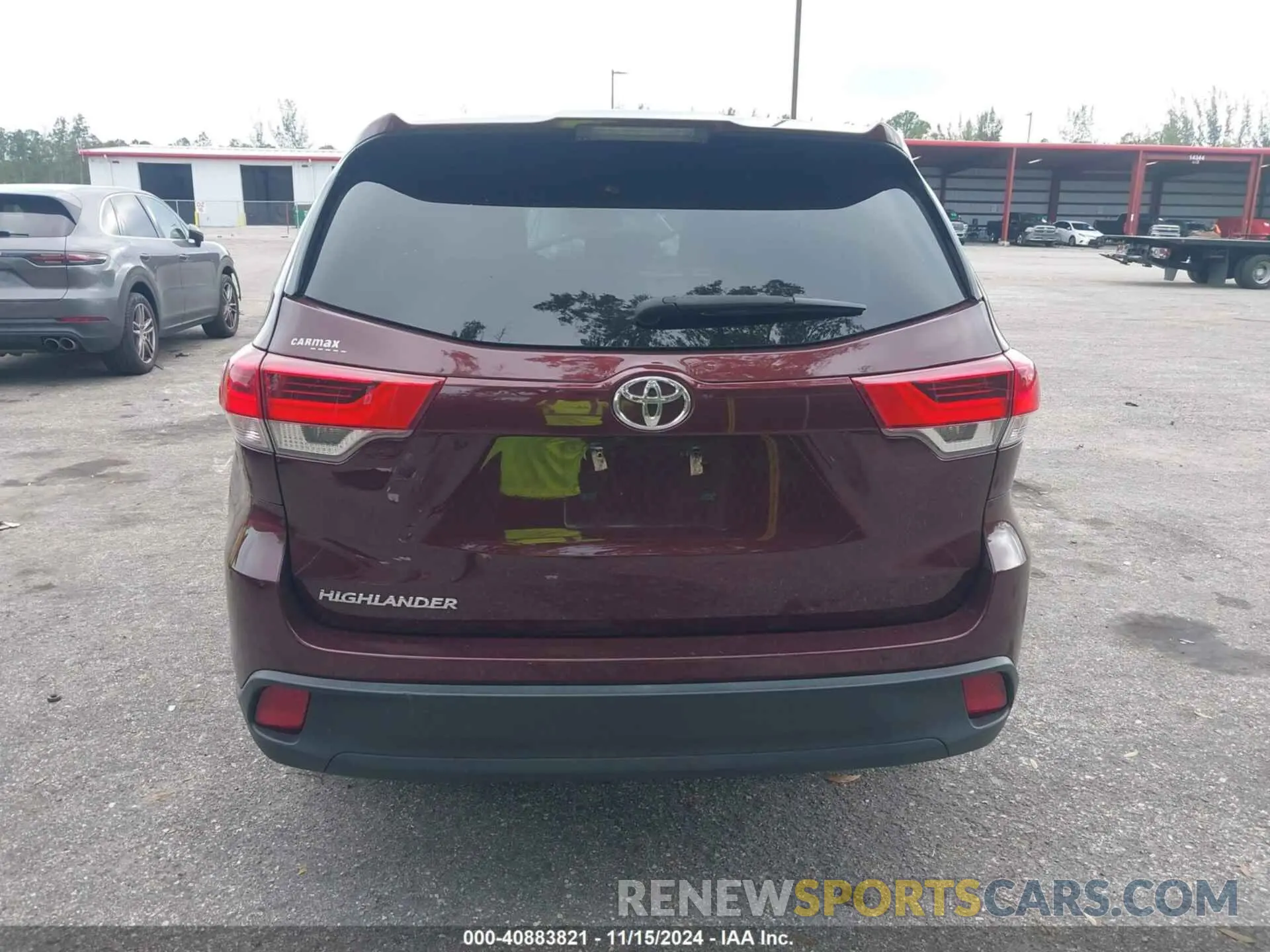16 Фотография поврежденного автомобиля 5TDZZRFHXKS353425 TOYOTA HIGHLANDER 2019