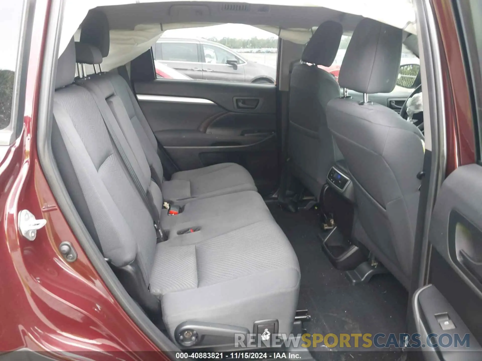 8 Фотография поврежденного автомобиля 5TDZZRFHXKS353425 TOYOTA HIGHLANDER 2019