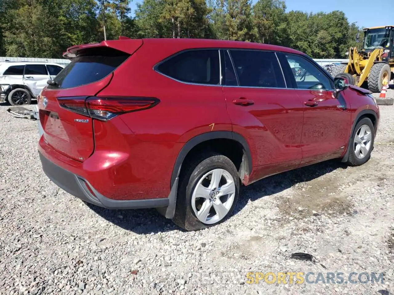 4 Фотография поврежденного автомобиля 5TDBBRCH6LS502117 TOYOTA HIGHLANDER 2020