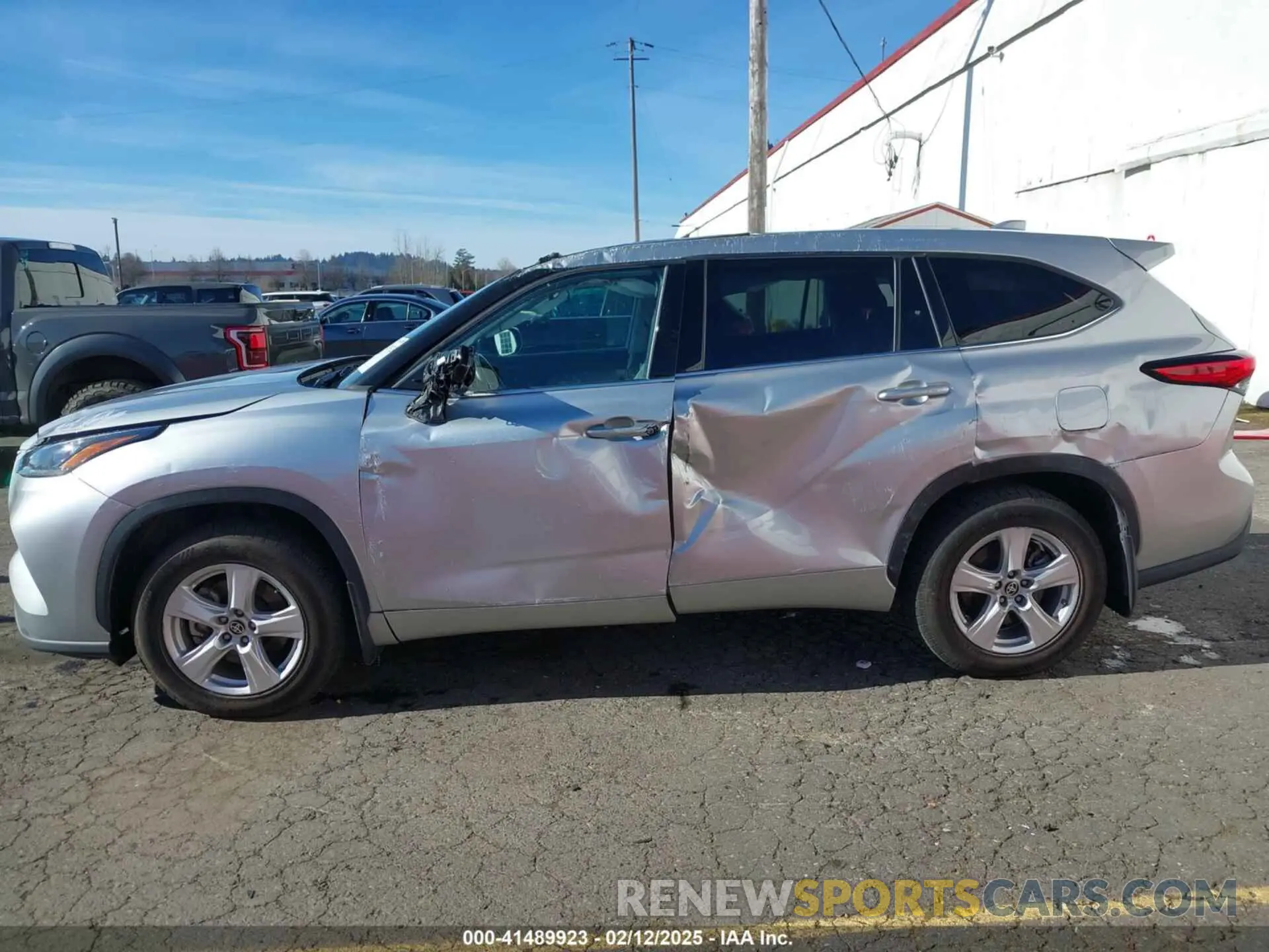 14 Фотография поврежденного автомобиля 5TDBZRBH0LS045947 TOYOTA HIGHLANDER 2020