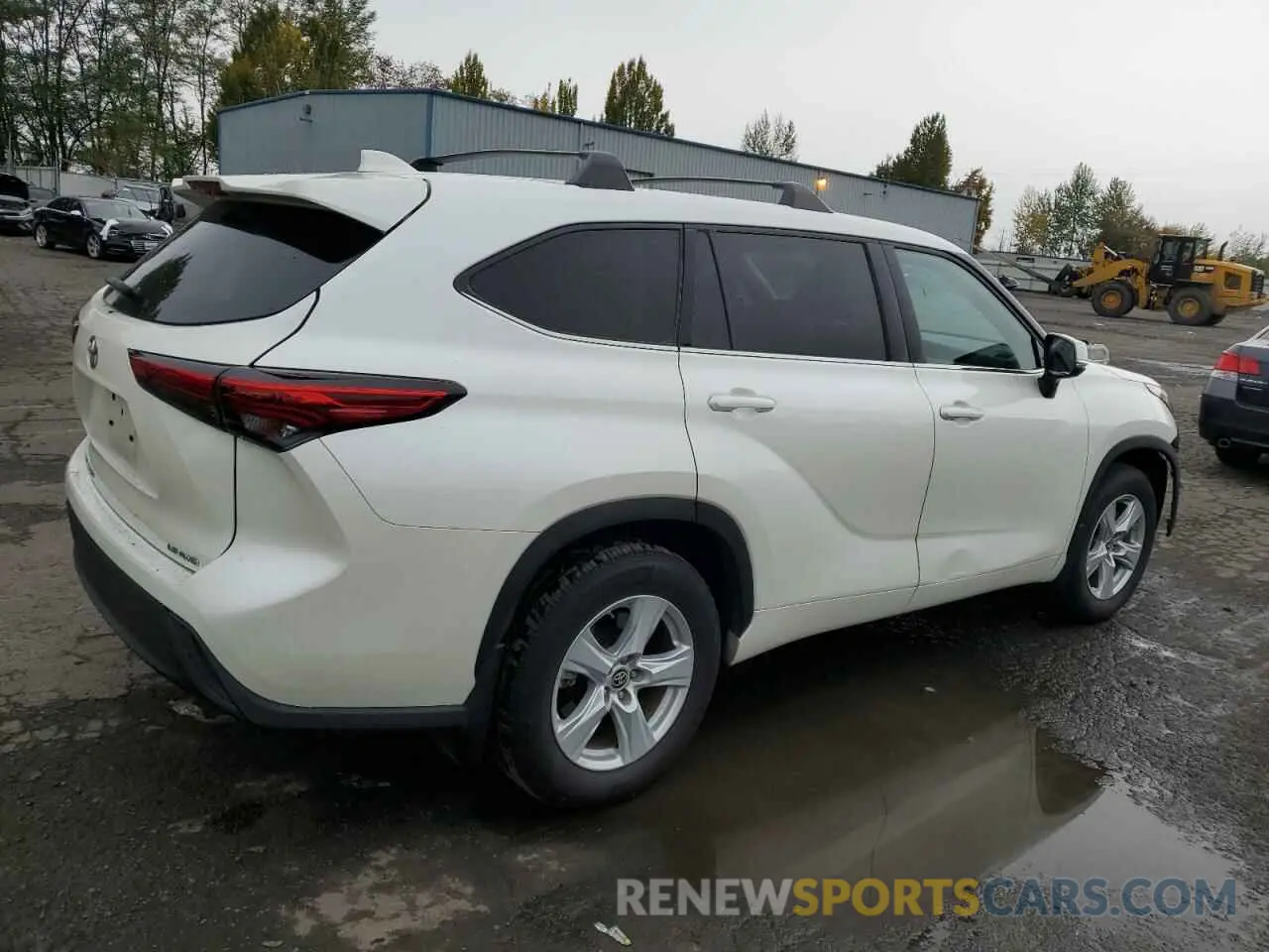 3 Фотография поврежденного автомобиля 5TDBZRBH2LS019429 TOYOTA HIGHLANDER 2020
