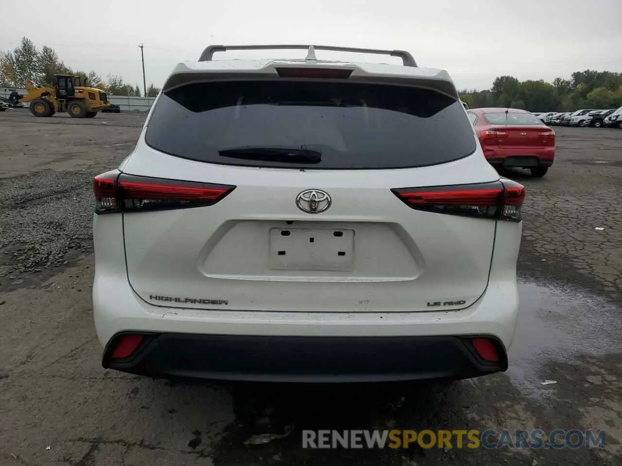 6 Фотография поврежденного автомобиля 5TDBZRBH2LS019429 TOYOTA HIGHLANDER 2020