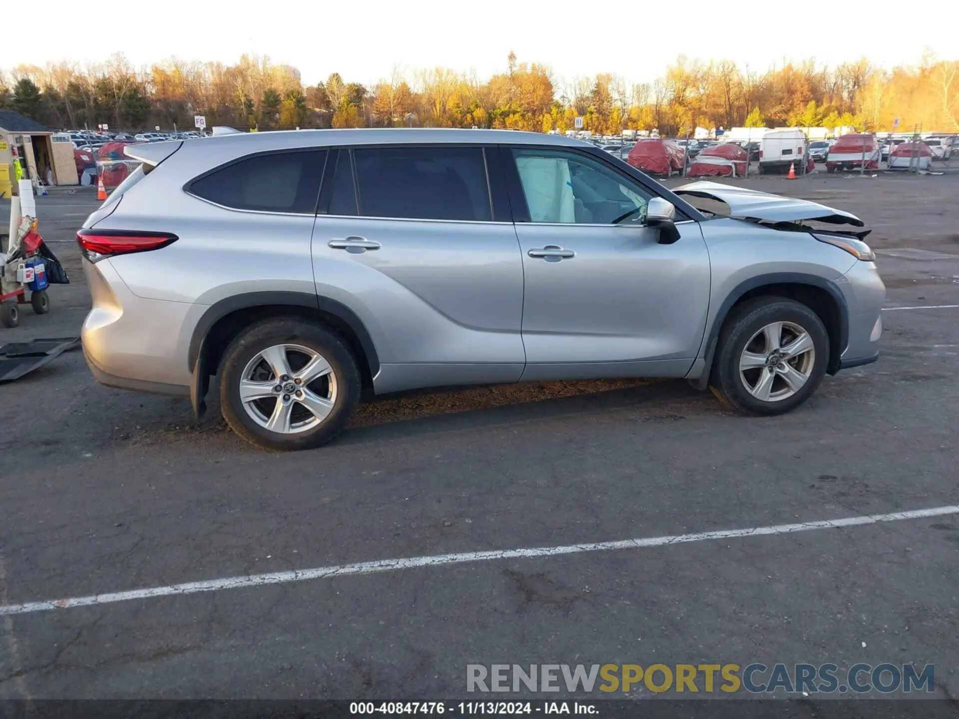 14 Photograph of a damaged car 5TDBZRBH4LS018301 TOYOTA HIGHLANDER 2020