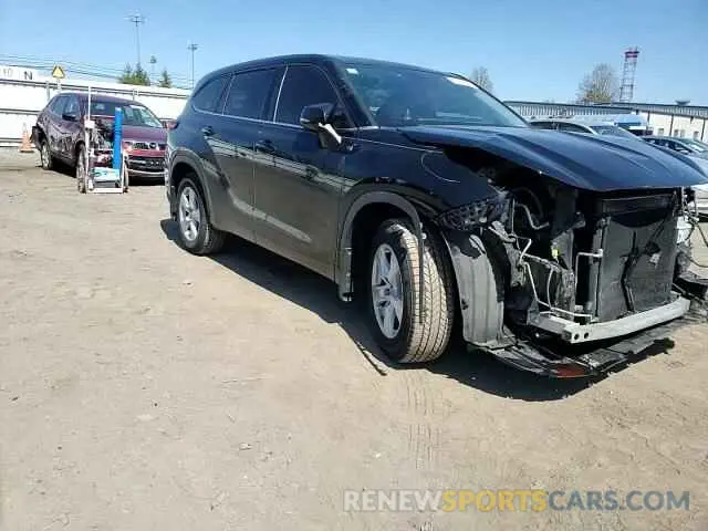 11 Photograph of a damaged car 5TDBZRBH4LS511959 TOYOTA HIGHLANDER 2020