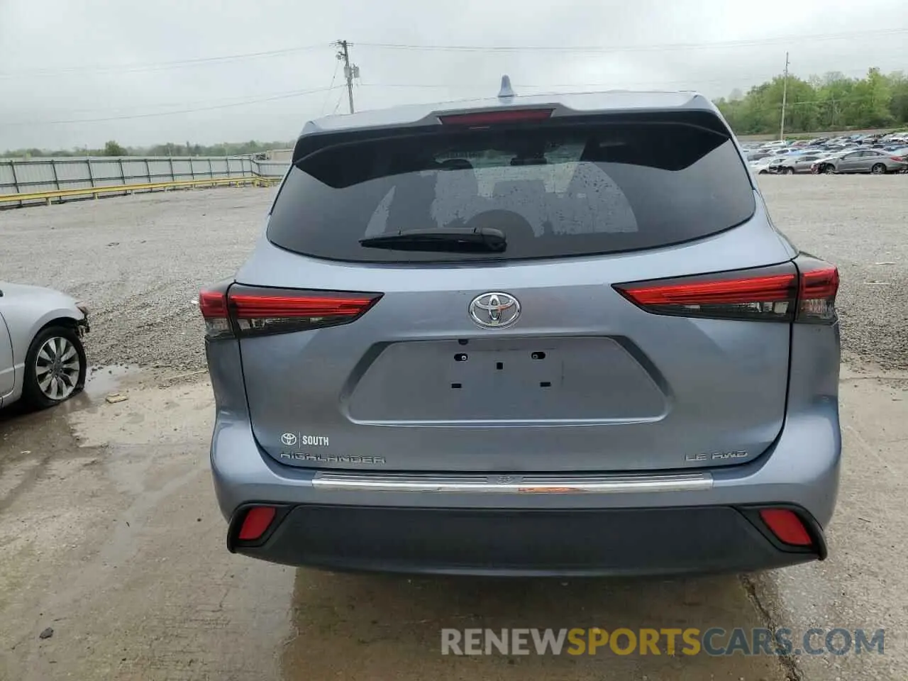 6 Photograph of a damaged car 5TDBZRBH7LS016753 TOYOTA HIGHLANDER 2020