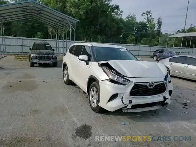14 Photograph of a damaged car 5TDCZRAH2LS504059 TOYOTA HIGHLANDER 2020